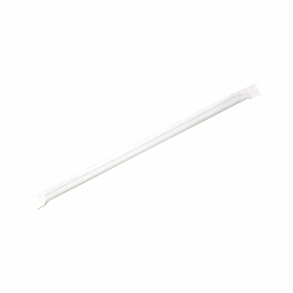 Bio drinkrietje Sulapac, paper wrapped in voordeelpak 400 stuks