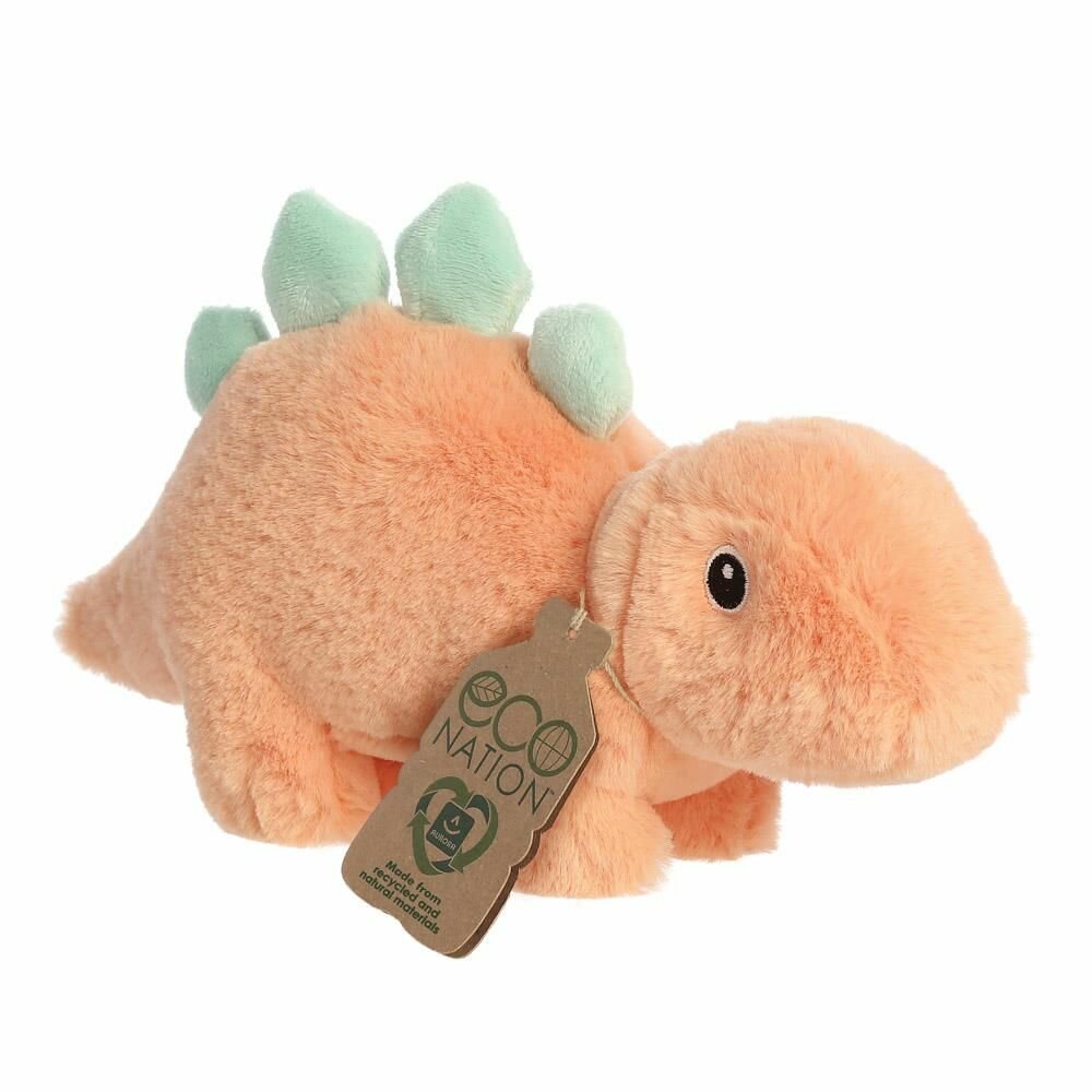 Eco Nation knuffel gemaakt van r-PET - Dino Stegosaurus