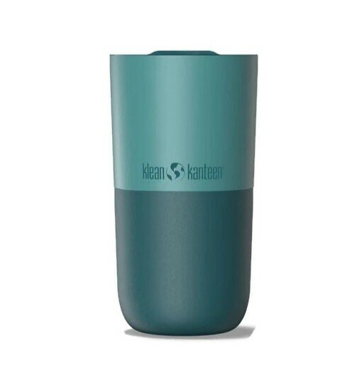 Klean Kanteen Rise Tumbler 473ml Brittany Blue met Slide Lid deksel 