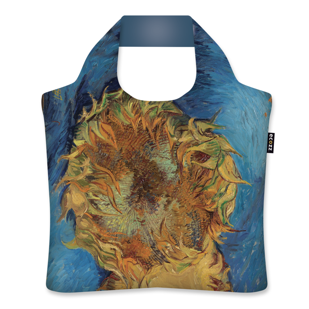 Ecozz Ecoshopper van gerecycled plastic, van Gogh Sunflowers 1887