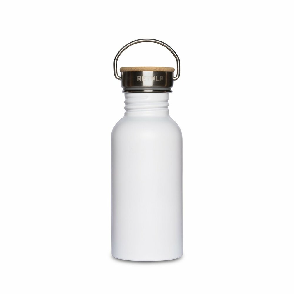 Retulp Roestvrij stalen drinkfles Urban Chalk White 500ml.