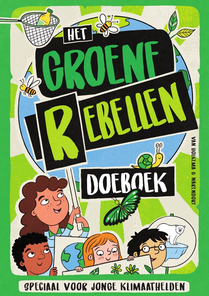 Educatief boek; Het groene rebellen doeboek