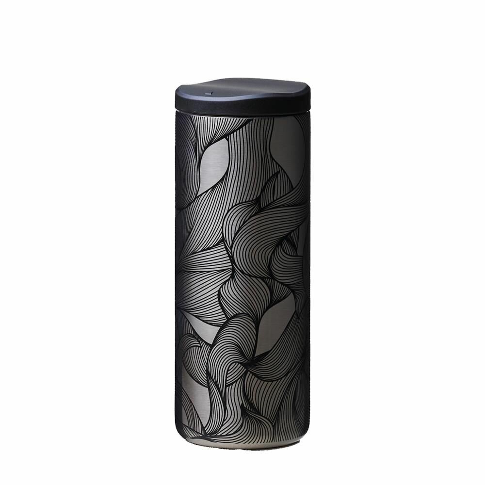 Chic Mic SlideCup Neo Abstract Leaves - Thermos beker met schuifdeksel
