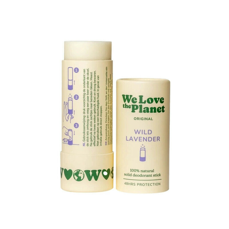 We Love the Planet natuurlijke stick deodorant - Wild Lavender 40gr.