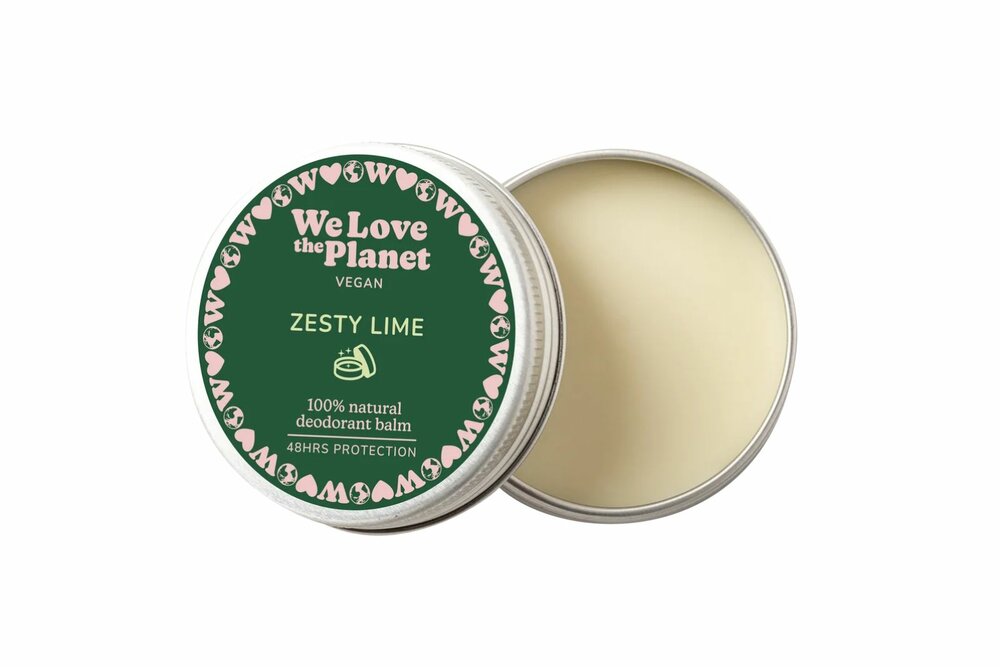 We Love Deo natuurlijke deodorant in blikje - Zesty Lime