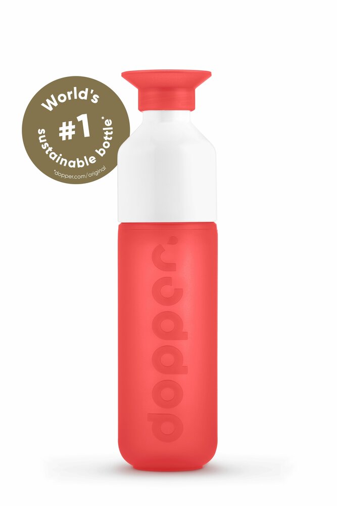 De Dopper Original 450ml waterfles Simply Red