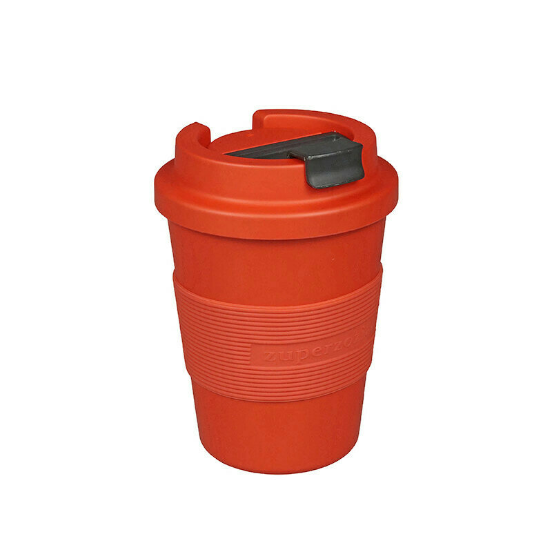 Zuperzozial bioplastic koffiebeker, Time-Out Mug medium - Terra Red