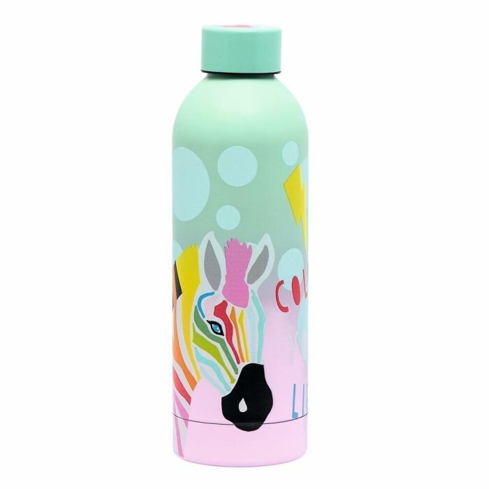 Lovely Planet thermos drinkfles  - Dubbelwandige RVS fles 500ml