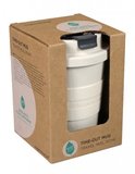 Duurzame Coconut White time-out mug in verpakking, van Zuperzozial verkrijgbaar bij GreenPicnic