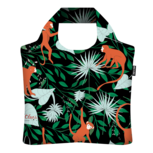 Ecozz opvouwbare tas van gerecycled plastic, Monkey Town van Studio Claas Ecozz opvouwbare tas van gerecycled plastic, Monkey Town van Studio Claas