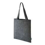 Superwaste FairTrade shopper smal grijs, tas van gerecycled PET Superwaste FairTrade shopper smal grijs, tas van gerecycled PET