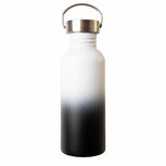 Retulp RVS drinkfles Urban 600ml Black and White Fusions bottle Retulp RVS drinkfles Urban 600ml Black and White Fusions bottle