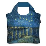 Ecozz opvouwbare rPET shopper: van Gogh, Starry Night over the Rhone Ecozz opvouwbare rPET shopper: van Gogh, Starry Night over the Rhone