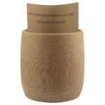 Loofy's bamboe wattenstaafjeshouder Loofy's bamboe wattenstaafjeshouder