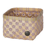 Handed By Basket Bamboolastic XS mauve van bamboe & R-Pet Handed By Basket Bamboolastic XS mauve van bamboe & R-Pet