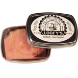 Loofy's Natural Body Scrub Care - Red Desire zeepblok in blik Loofy's Natural Body Scrub Care - Red Desire zeepblok in blik