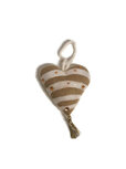 Return to Sender Fairtrade hartjes hanger Crème kleurig Return to Sender Fairtrade hartjes hanger Crème kleurig
