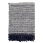 Klippan deken van Eco lamswol Alaska Dark Denim Klippan deken van Eco lamswol Alaska Dark Denim