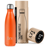 IZY Bottles RVS dubbelwandige fles Sandstone Orange 500ml IZY Bottles RVS dubbelwandige fles Sandstone Orange 500ml