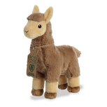 Eco Nation knuffeldier gemaakt van R-Pet - Llama Tan Eco Nation knuffeldier gemaakt van R-Pet - Llama Tan