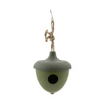Point Virgule bamboevezel vogelhuisje eikel groen Point Virgule bamboevezel vogelhuisje eikel groen