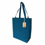 Superwaste FairTrade schoudertas van gerecycled PET, Petrol Blue Superwaste FairTrade schoudertas van gerecycled PET, Petrol Blue