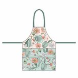 Keukenschort ChicMic van biologisch katoen met bloemen print Keukenschort ChicMic van biologisch katoen met bloemen print