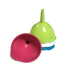 Biodora trechter van bio plastic in blauw Biodora trechter van bio plastic in blauw