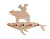 Houten wandkapstok The Zoo; On the Whalerack - SALE Houten wandkapstok The Zoo; On the Whalerack - SALE