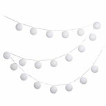 Cotton Ball Lights LED buitenlichtslinger Starter Kit - Blanco Cotton Ball Lights LED buitenlichtslinger Starter Kit - Blanco