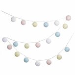 Cotton Ball Lights LED buitenlichtslinger Starter Kit - Pastel Cotton Ball Lights LED buitenlichtslinger Starter Kit - Pastel
