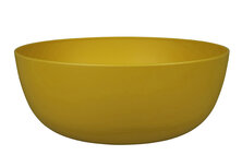 Zuperzozial C-PLA Boost Bowl 2000ml Saffron Yellow, extra grote kom Zuperzozial C-PLA Boost Bowl 2000ml Saffron Yellow, extra grote kom