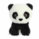 Eco Nation mini knuffeldier gemaakt van gerecycled plastic - Panda Eco Nation mini knuffeldier gemaakt van gerecycled plastic - Panda
