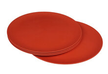 Zuperzozial C-PLA Flavour-It Plate dinerbord 25,5cm - Terra Red Zuperzozial C-PLA Flavour-It Plate dinerbord 25,5cm - Terra Red