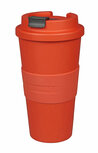 Zuperzozial bioplastic Coffee to go beker, Time-Out Mug large Terra Red Zuperzozial bioplastic Coffee to go beker, Time-Out Mug large Terra Red