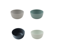 Point Virgule PLA bio plastic kom 200ml - schaaltje 10cm, in diverse kleuren Point Virgule PLA bio plastic kom 200ml - schaaltje 10cm, in diverse kleuren
