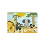 Coq en Pâte Puzzel met 70 puzzelstukjes - Savannah Coq en Pâte Puzzel met 70 puzzelstukjes - Savannah