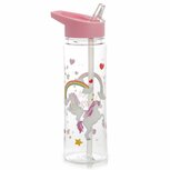 Tritan waterfles 550ml BPA vrij - Enchanted Rainbows Unicorns Tritan waterfles 550ml BPA vrij - Enchanted Rainbows Unicorns