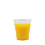 Bio wegwerp drinkbekertje/glas van PLA. Inhoud 1,5dl/Ø70mm. Pak 100 stuks Bio wegwerp drinkbekertje/glas van PLA. Inhoud 1,5dl/Ø70mm. Pak 100 stuks