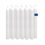 Blue biologische stearine dinerkaarsen, doos 12 stuks Blue biologische stearine dinerkaarsen, doos 12 stuks