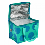 Rex London Lunch Bag Spot Blue/Turquoise - Lunch koeltasje van gerecycled plastic Rex London Lunch Bag Spot Blue/Turquoise - Lunch koeltasje van gerecycled plastic