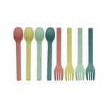 Zuperzozial Sweet Bite Spoon&Fork Dulce set - 4 Lepel & Vork sets Zuperzozial Sweet Bite Spoon&Fork Dulce set - 4 Lepel & Vork sets