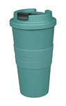 Zuperzozial bioplastic Coffee to go beker, Time-Out Mug large Misty Blue Zuperzozial bioplastic Coffee to go beker, Time-Out Mug large Misty Blue