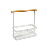 Cabanaz Storage Rack - Opbergrekje van metaal en beuken hout Cabanaz Storage Rack - Opbergrekje van metaal en beuken hout