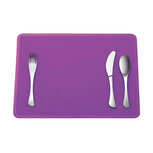 Omami Siliconen Placemat set: mes, vork en lepel + placemat - SALE Omami Siliconen Placemat set: mes, vork en lepel + placemat - SALE