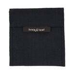 Keep Leaf Baggie XL Dark Blue - Herbruikbaar lunchzakje donkerblauw Keep Leaf Baggie XL Dark Blue - Herbruikbaar lunchzakje donkerblauw