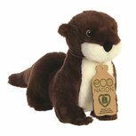 Eco Nation knuffeldier, Rivierotter gemaakt van gerecycled materiaal Eco Nation knuffeldier, Rivierotter gemaakt van gerecycled materiaal