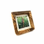 Olijfhouten mini fotolijstje 8x8cm Olijfhouten mini fotolijstje 8x8cm