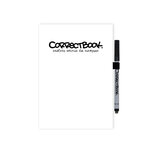 Correctbook Scratch Notebook Inspirational White - blanco notitieschriftje A5 met pen en wisdoekje Correctbook Scratch Notebook Inspirational White - blanco notitieschriftje A5 met pen en wisdoekje