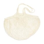 A Slice of Green Long handled Shopping Bag - Nettasje van biologisch katoen met lange handgrepen A Slice of Green Long handled Shopping Bag - Nettasje van biologisch katoen met lange handgrepen